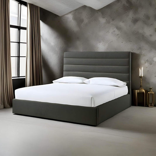 سرير كينج خشب موسكي، 160*195*120 سم