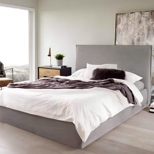 سرير كينج خشب موسكي، 160*195*120 سم