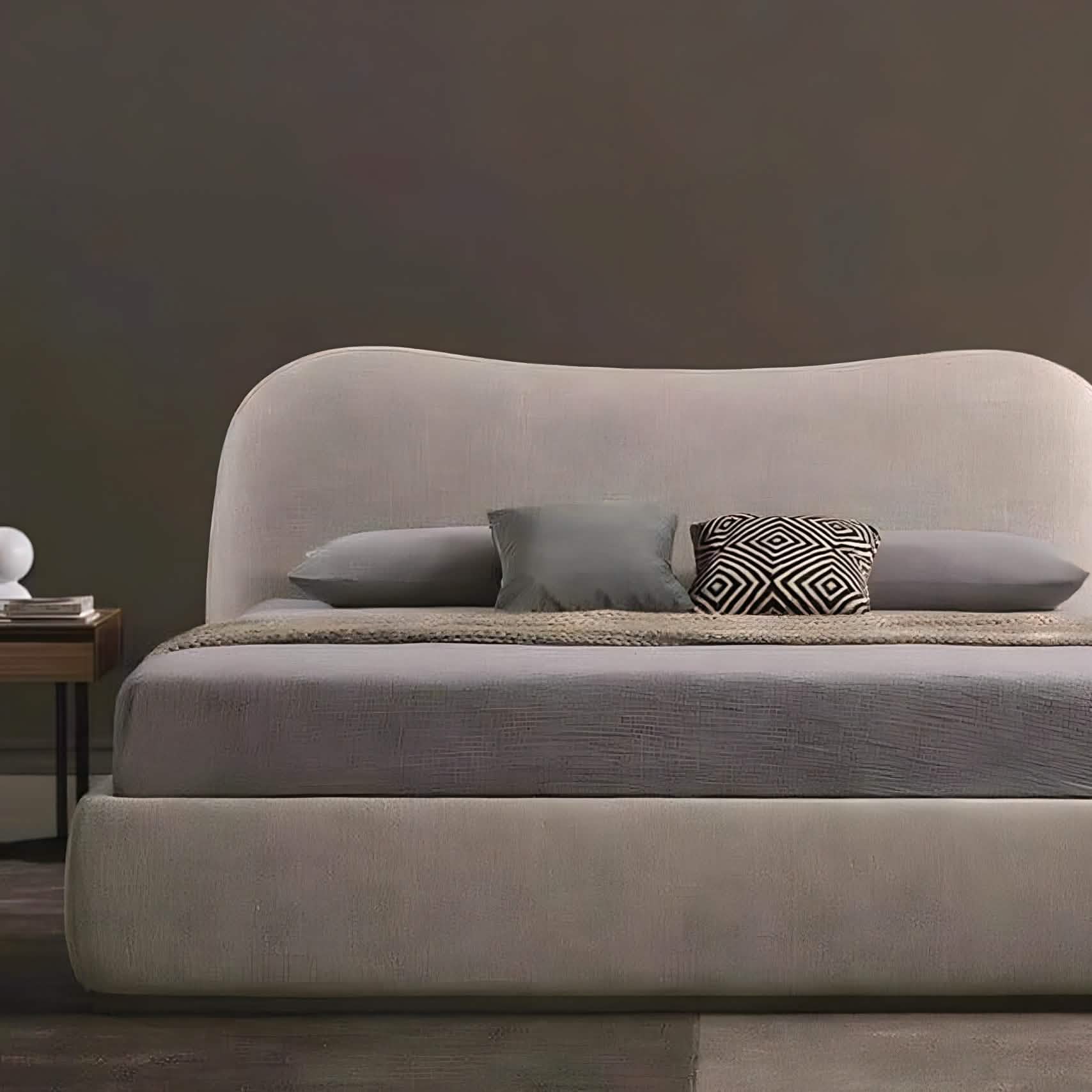 سرير كينج خشب موسكي، 160*195*120 سم