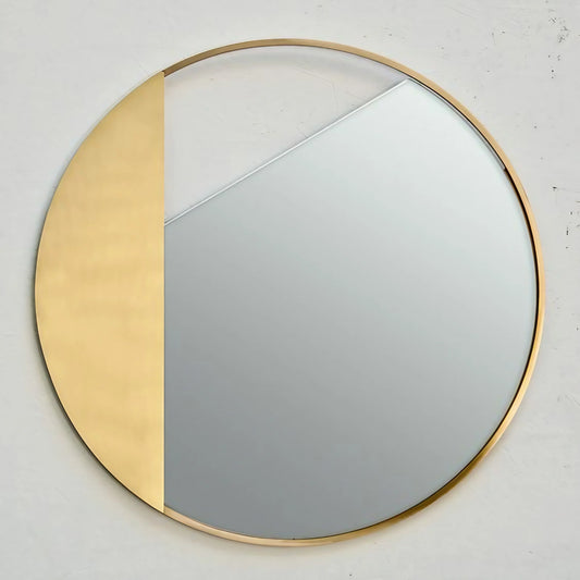 مرايا حائط بإطار خشب ام دي اف، 60*60 سم