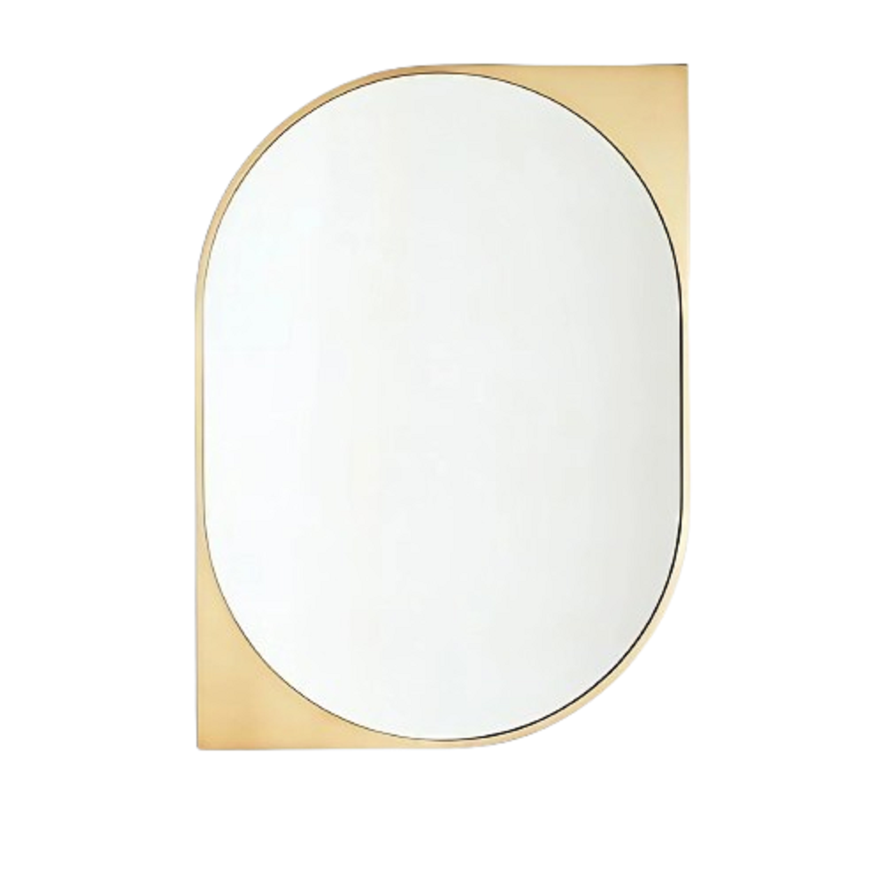 مرايا حائط بإطار خشب ام دي اف، 60*2*90 سم