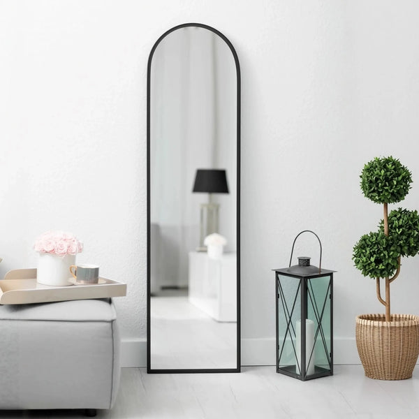 مرايا ستاند بإطار خشب ام دي اف، 35*2*145 سم