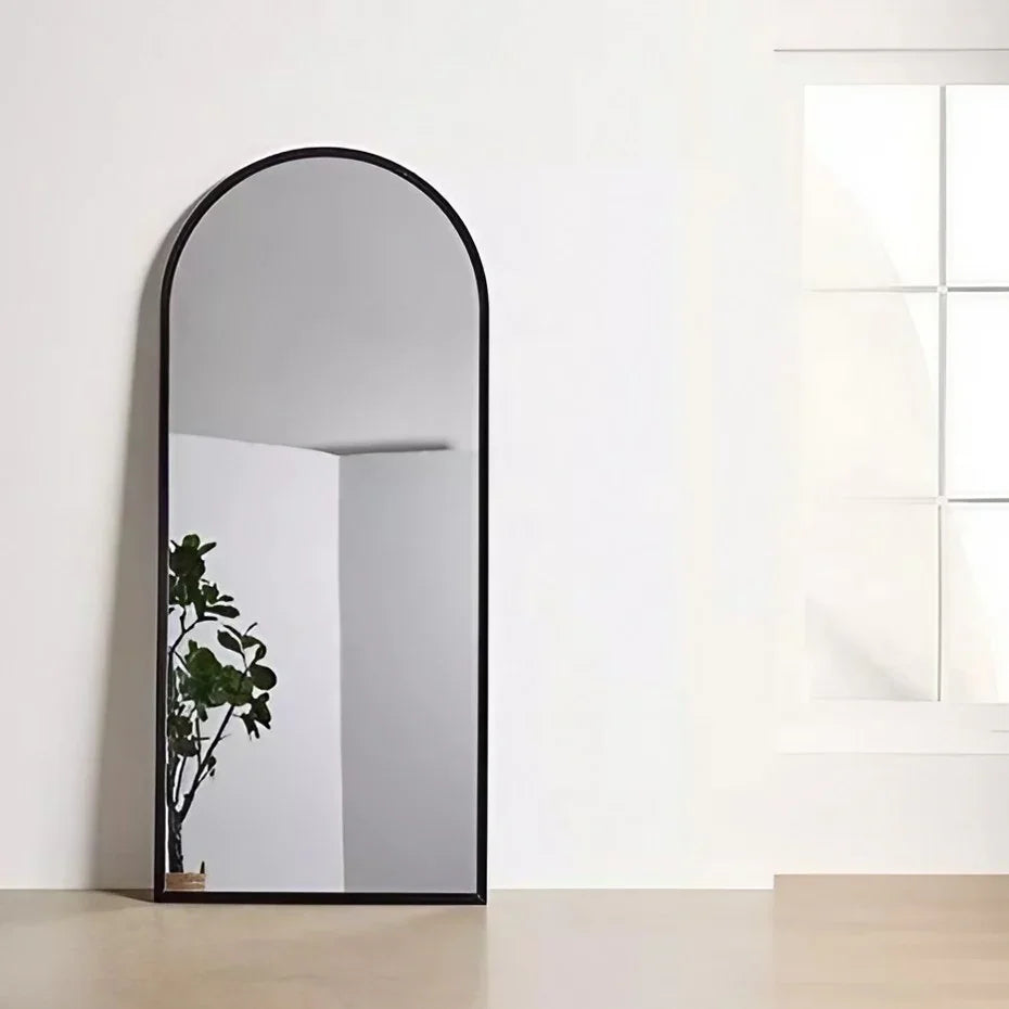 مرايا ستاند بإطار خشب ام دي اف، 55*2*165 سم