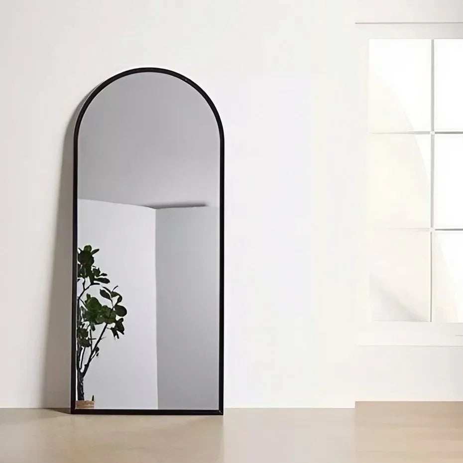 مرايا ستاند بإطار خشب ام دي اف، 55*2*165 سم