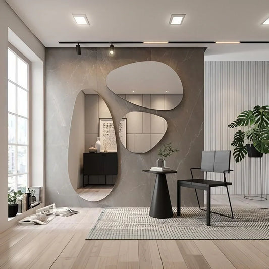 طقم مرايات حائط، 3 قطع