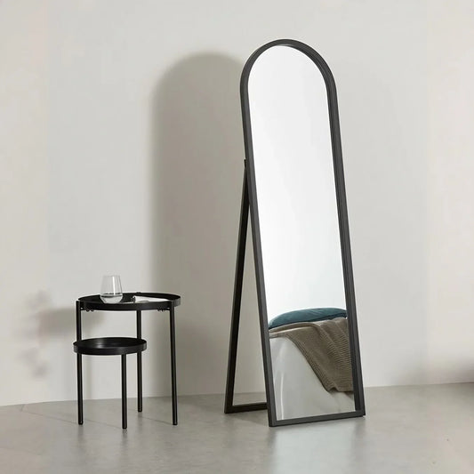 مرايا ستاند بإطار خشب ام دي اف، 50*2*160 سم