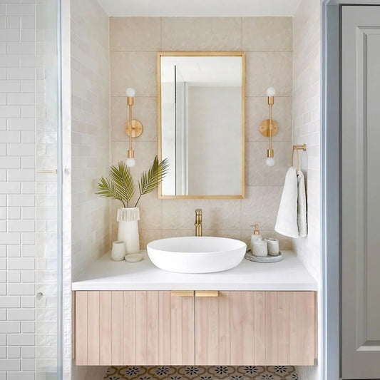 مرايا حائط بإطار خشب ام دي اف، 70*2*115 سم