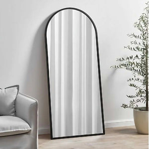 مرايا ستاند بإطار خشب ام دي اف، 55*2*165 سم