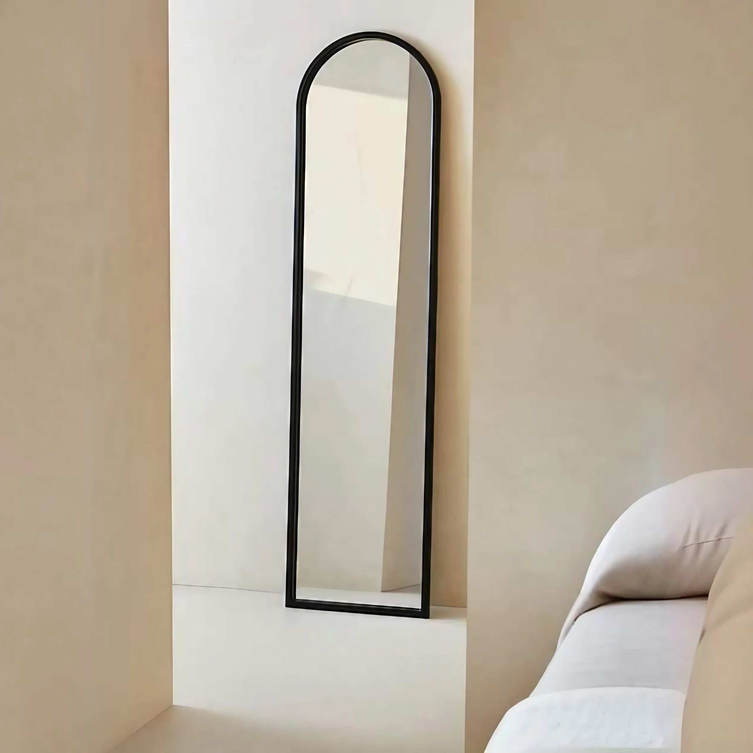 مرايا ستاند بإطار خشب ام دي اف، 40*2*155 سم