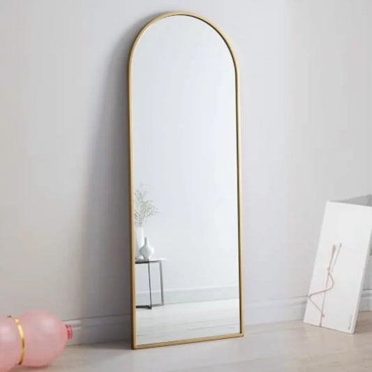 مرايا ستاند بإطار خشب ام دي اف، 55*2*165 سم