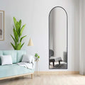 مرايا حائط بإطار خشب ام دي اف، 35*2*145 سم