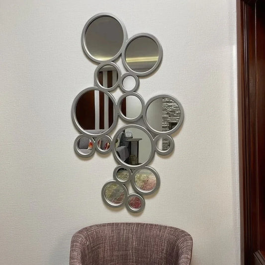 مرايا حائط بإطار خشب ام دي اف، 60*2*100 سم