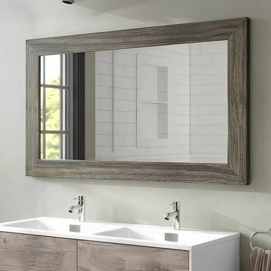مرايا حائط بإطار خشب ام دي اف، 120*2*65 سم