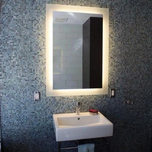 مرايا حمام ليد، 60*80 سم