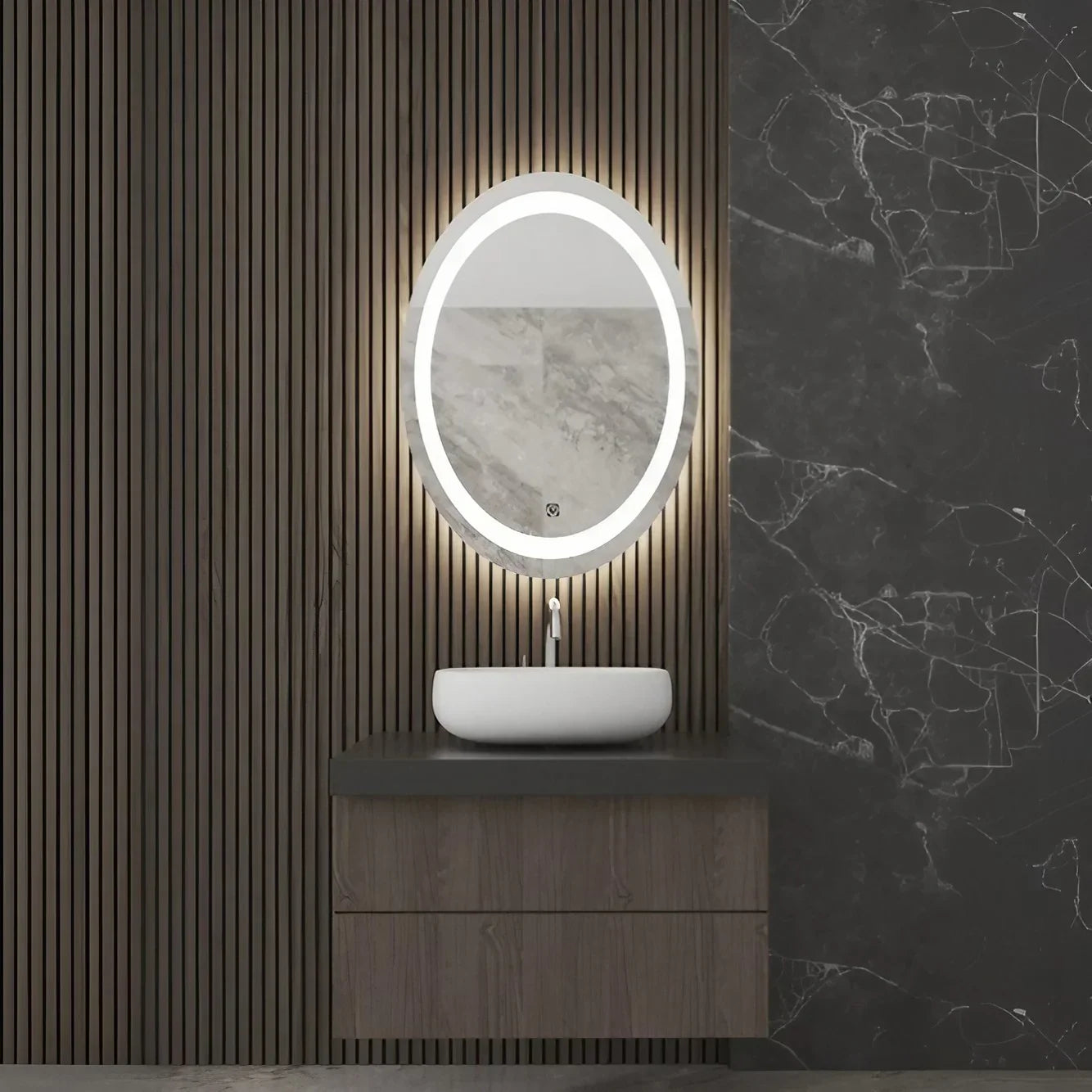 مرايا ليد تاتش، 60*80 سم