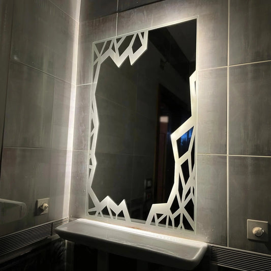 مرايا ليد، 50*2*80 سم