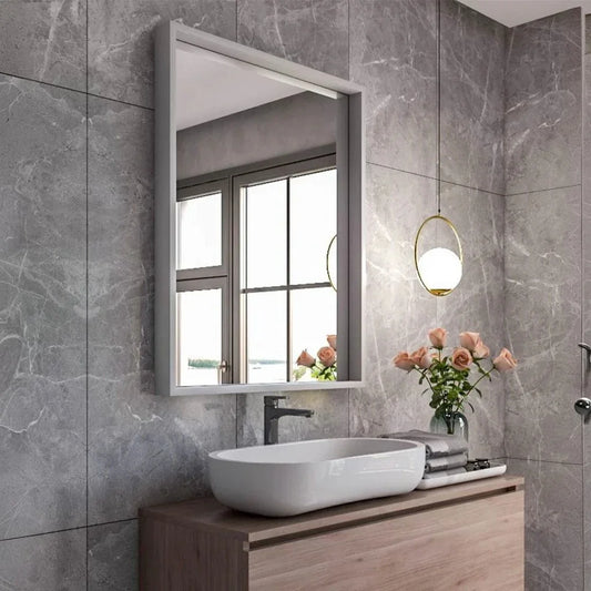 مرايا حائط بإطار خشب، 70*4*90 سم