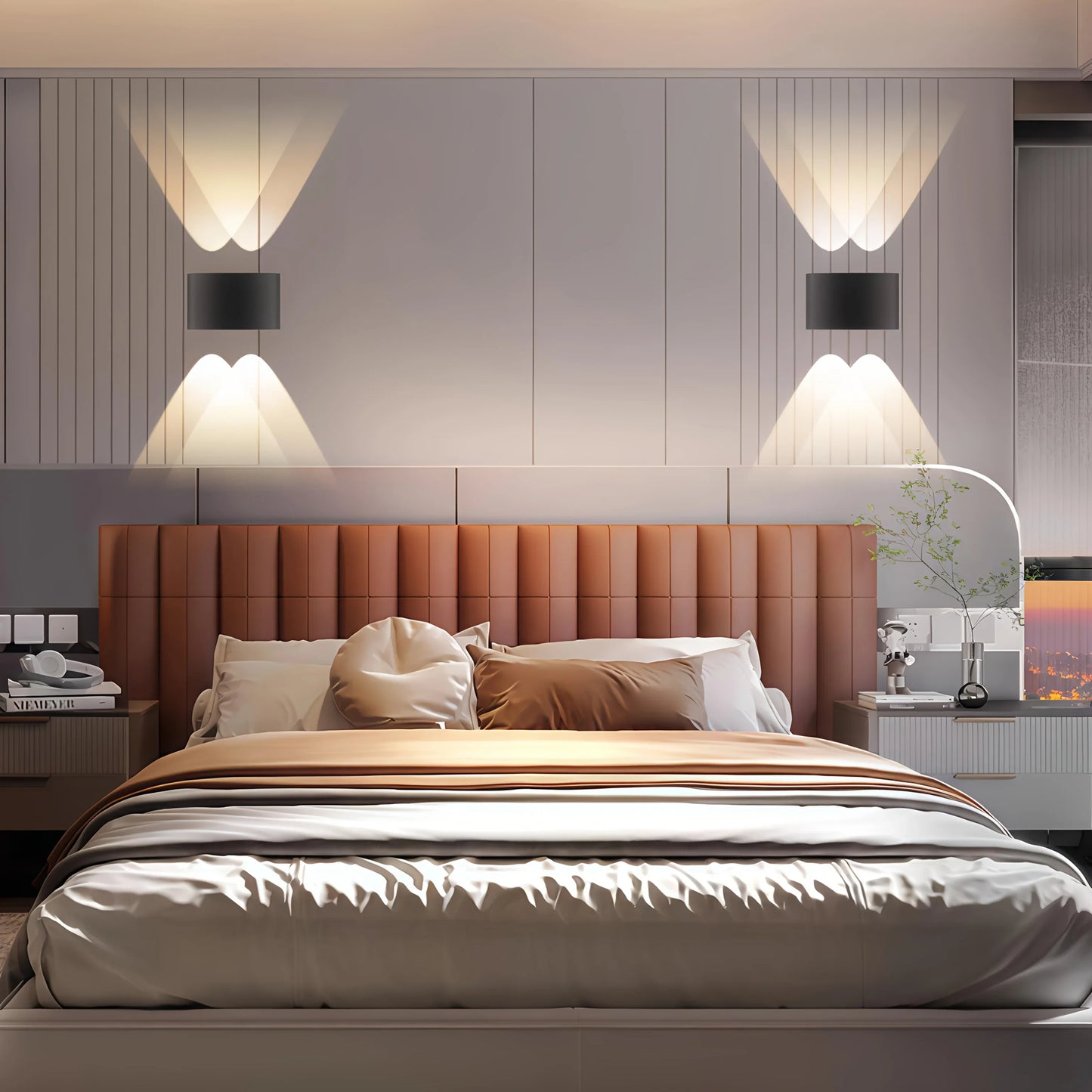 أبليك حائط بلاستيك، 18*7 سم