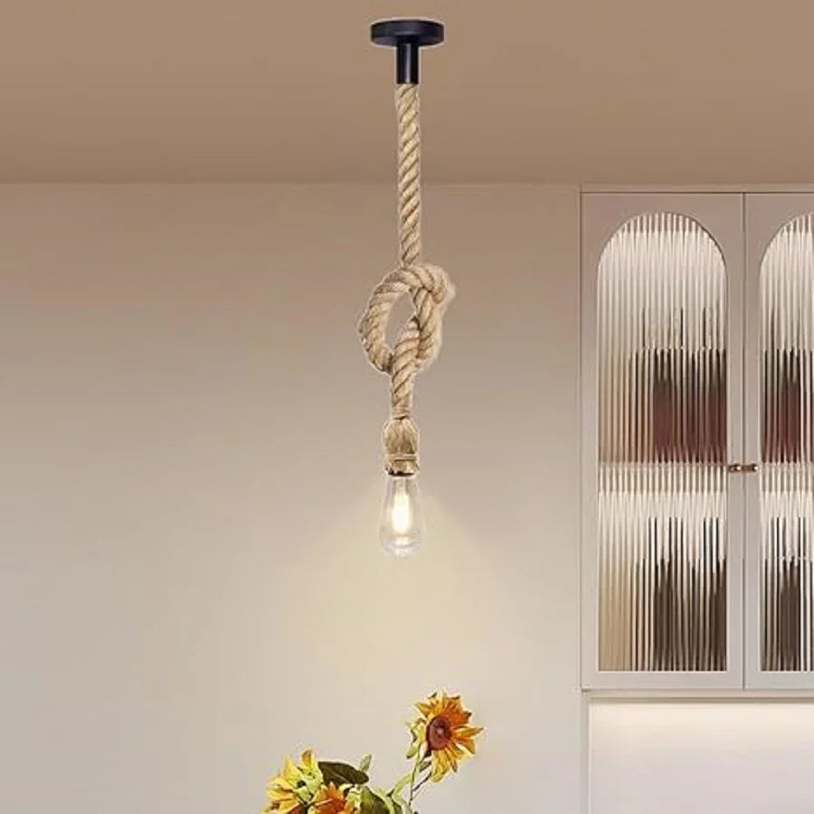 نجفة سقف كتان، 10*50 سم