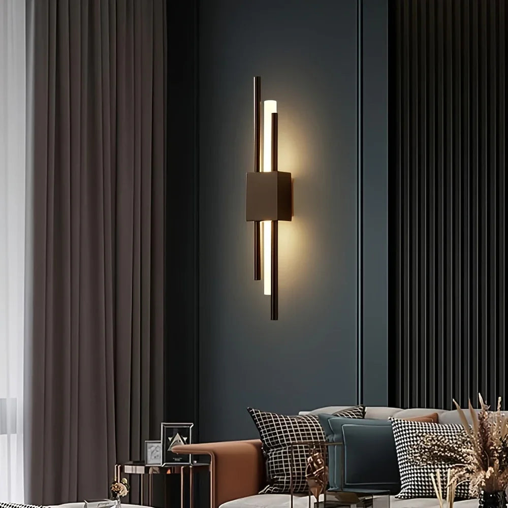 أبليك حائط ستيل وأكريليك، 10*50 سم