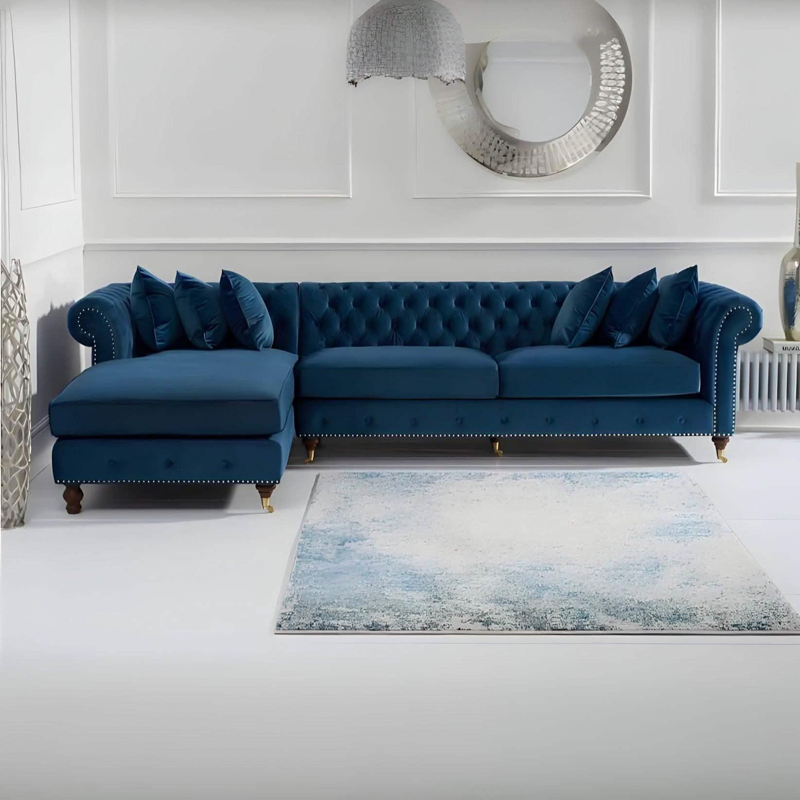 ركنة خشب موسكي سويدي، 250*180*80 سم