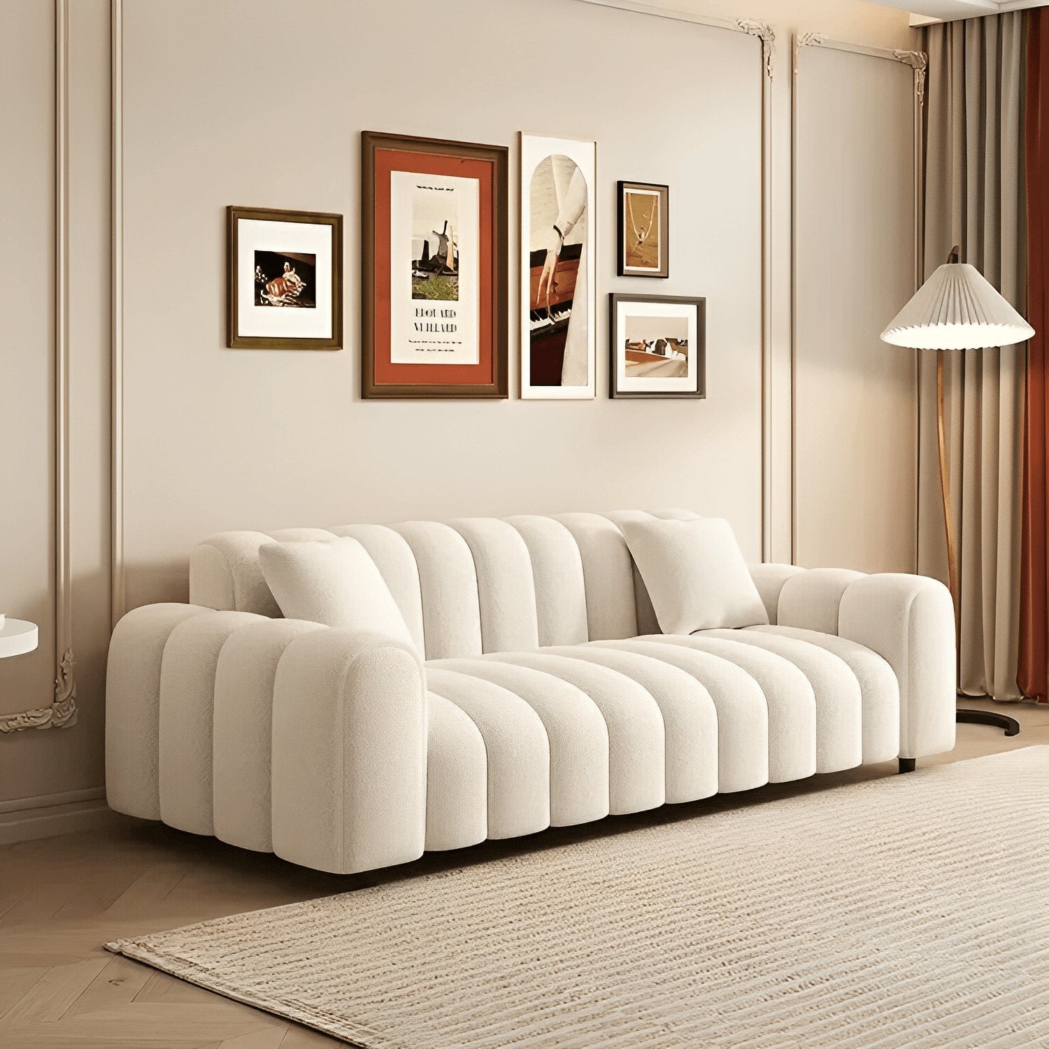 كنبة خشب زان 200*80*70 سم - MAS61 - Homix