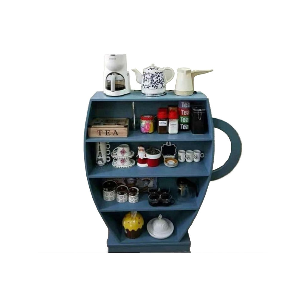 كوفي كورنر خشب كونتر، 110*25*120 سم