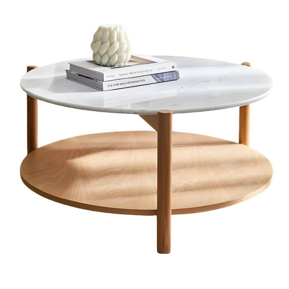 ترابيزة قهوة خشب زان 80*40 سم - LUS82 Lusso