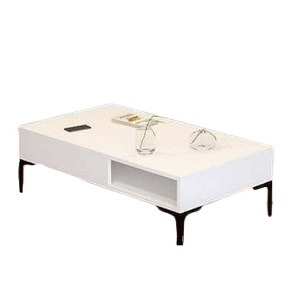 ترابيزة قهوة خشب ام دي اف، 100*50*40 سم