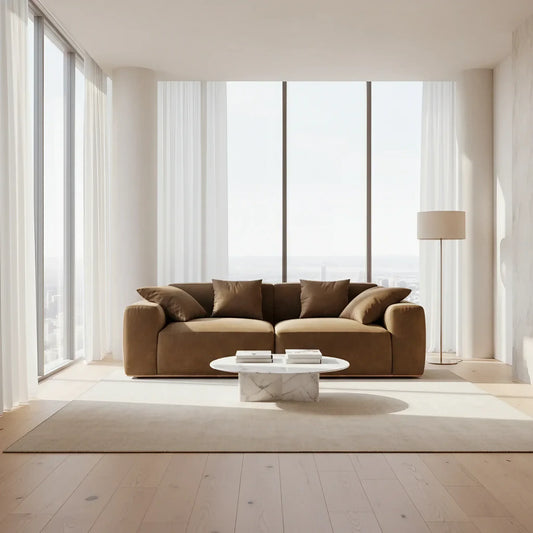 كنبة خشب زان، 225*85*70 سم