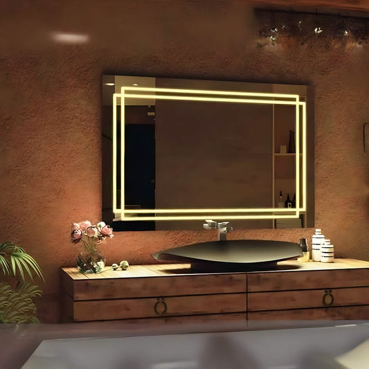 مرايا مستطيله 60*3*80 سم - MOS65