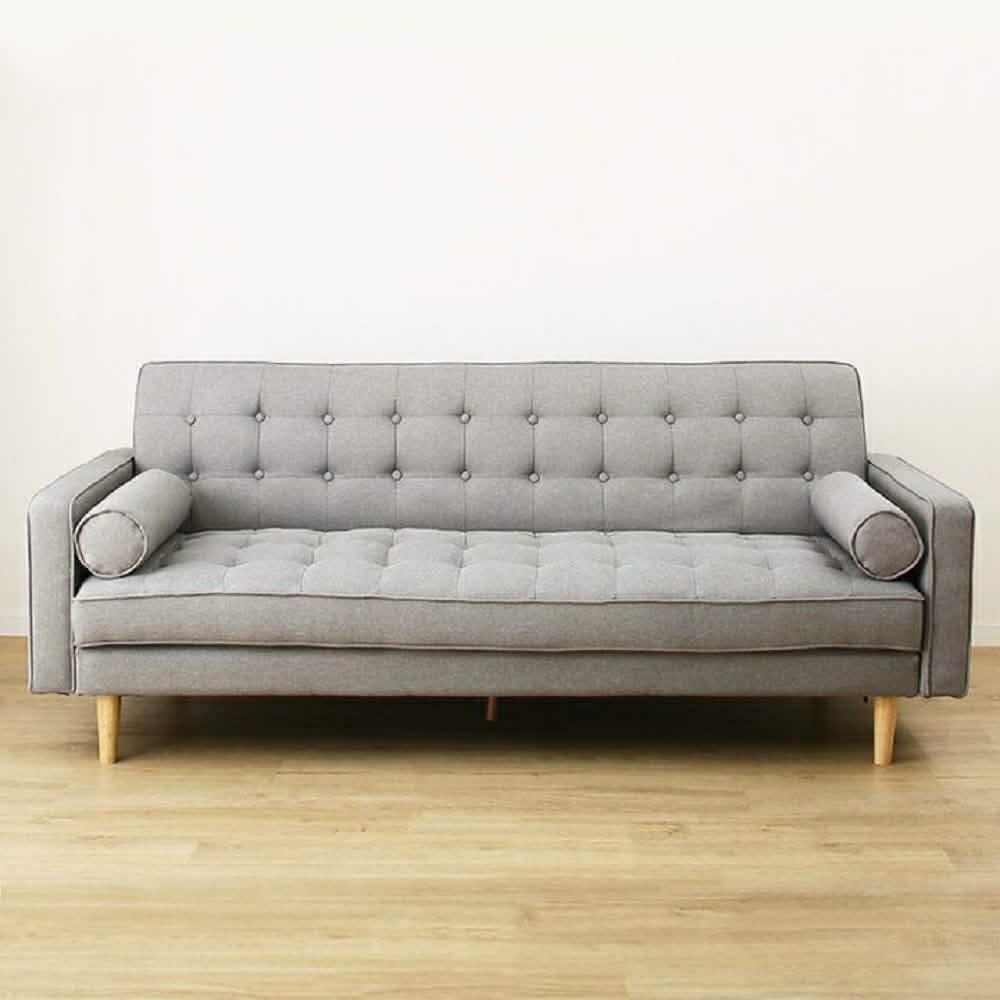 كنبة سرير خشب زان أحمر، 180*60*80 سم