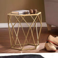 ترابيزة جانبية زجاج 50*50*60 سم - RON70 Royal Iron
