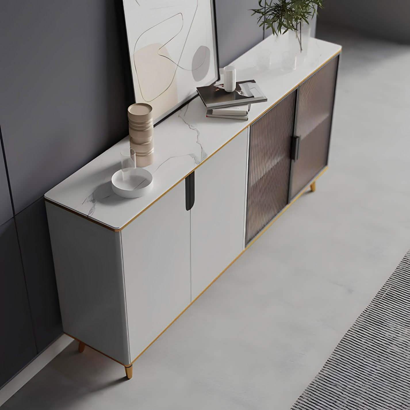 بوفيه ام دي اف 160*40*80 سم - BAL113 El Batal Furniture