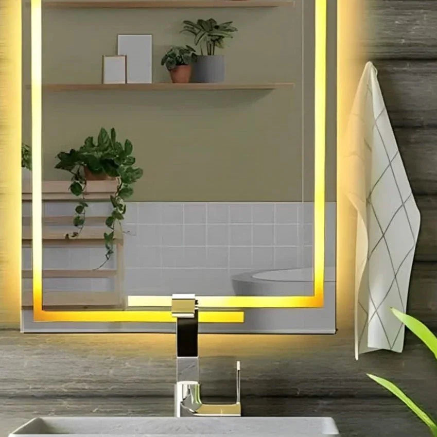 مرايا ليد حمام، 50*70 سم