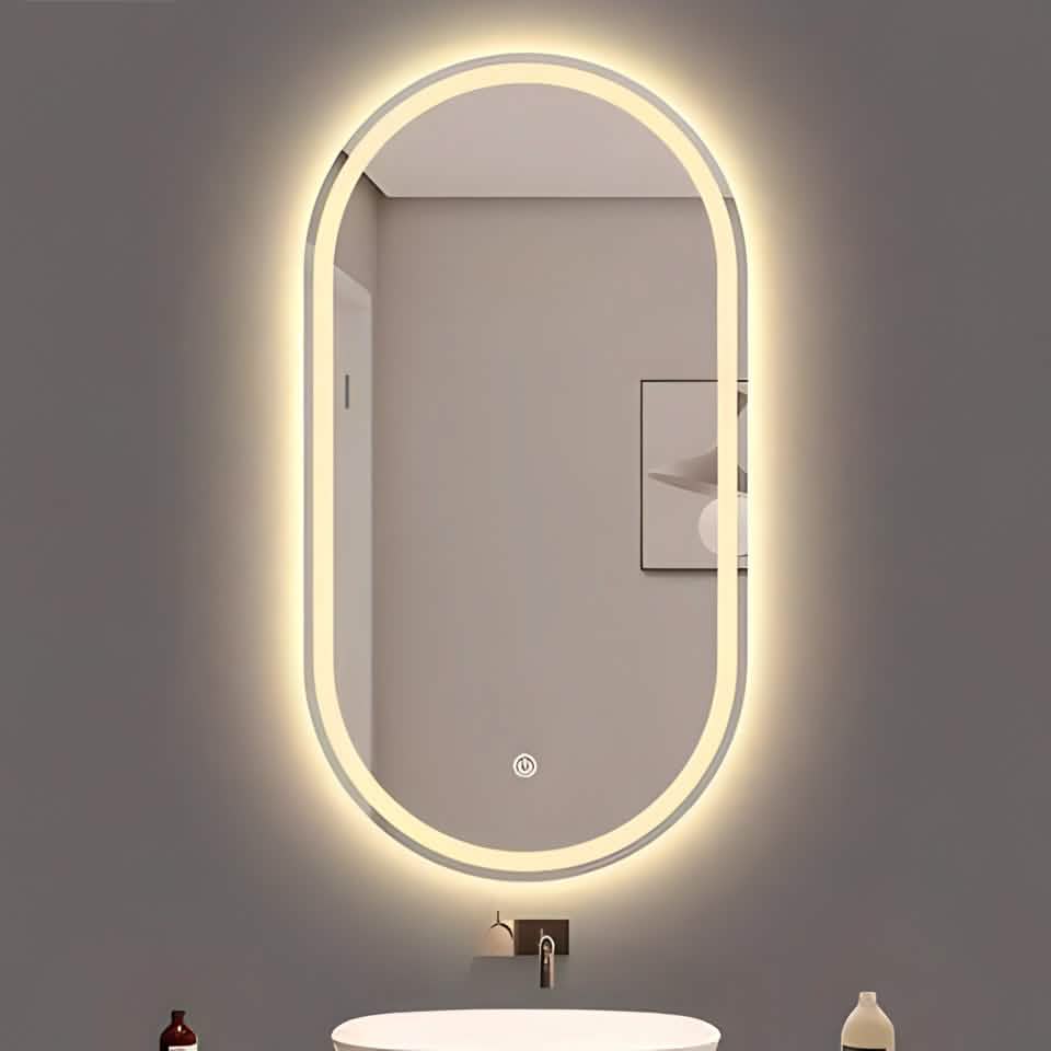 مرايا ليد حمام، 45*80 سم