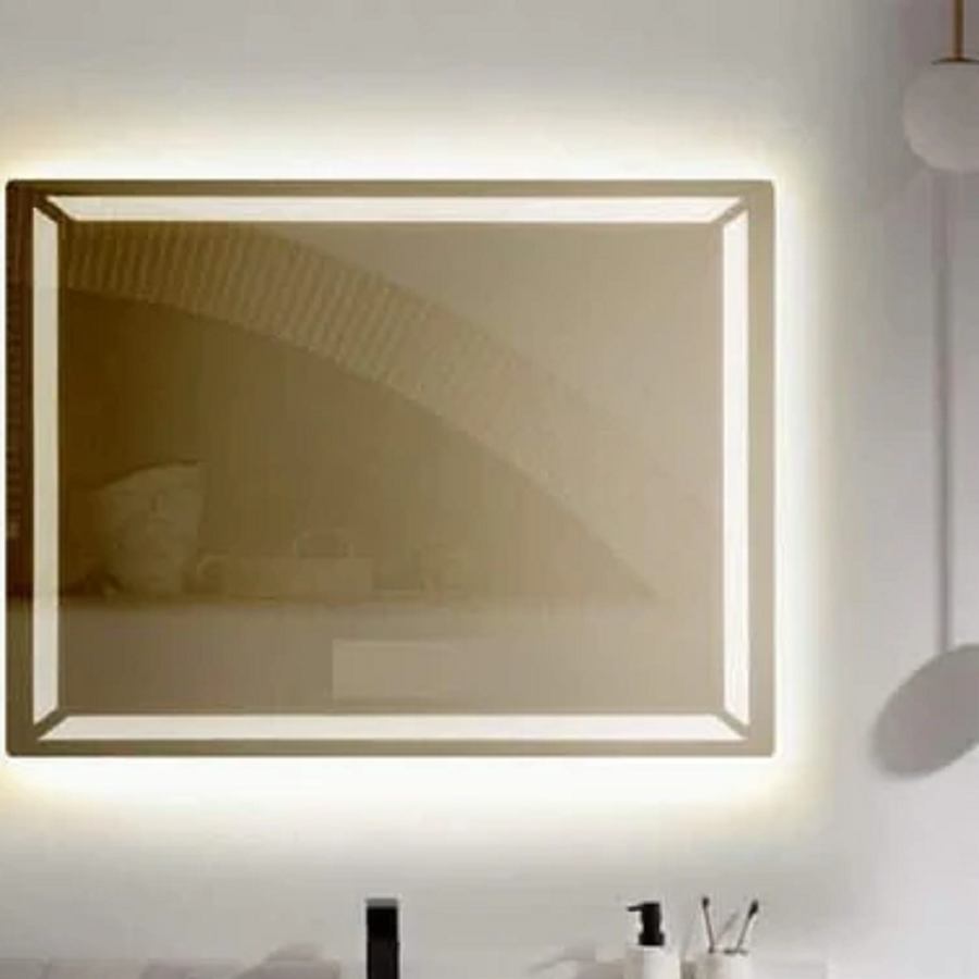 مرايا حمام بإضاءة، 80*60 سم