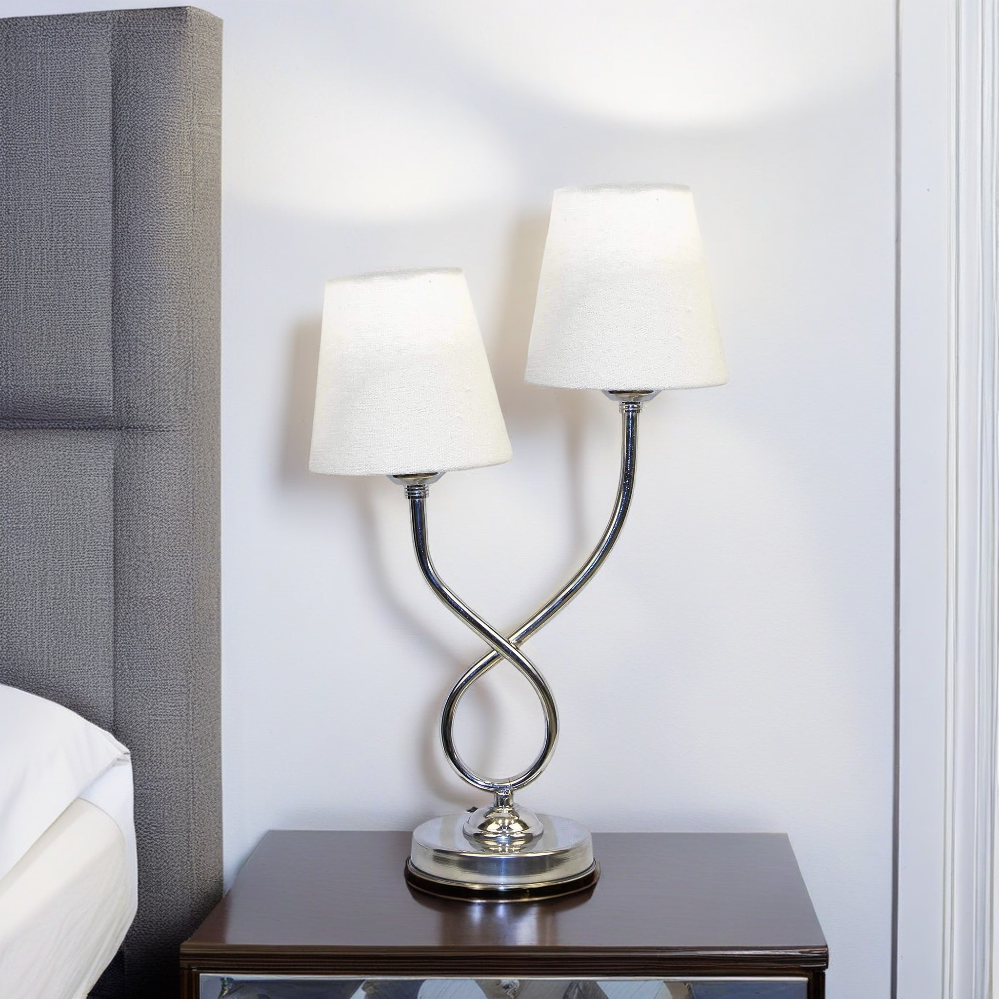 أباجورة معدن، 25*40 سم