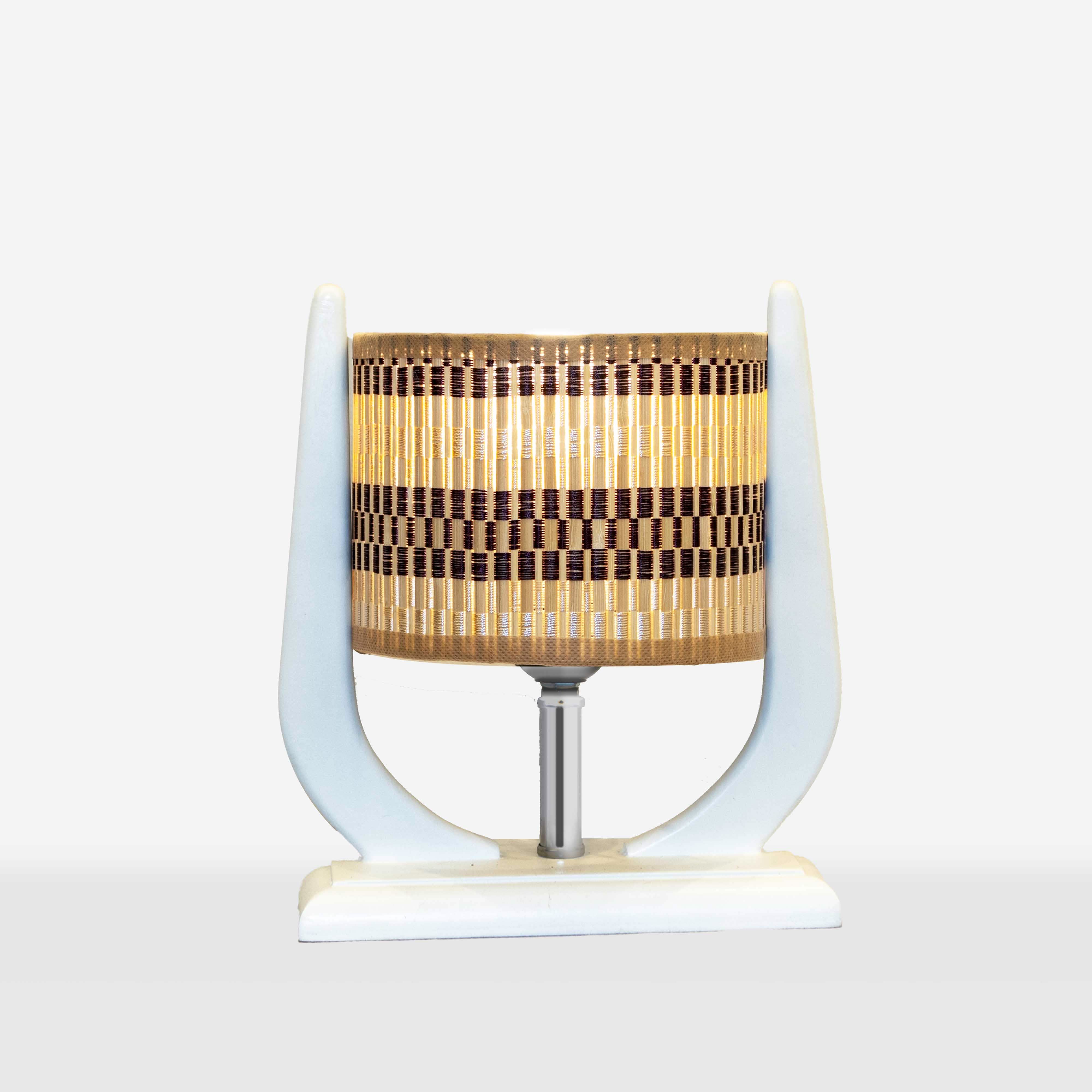 أباجورة خشب زان، 20*25 سم