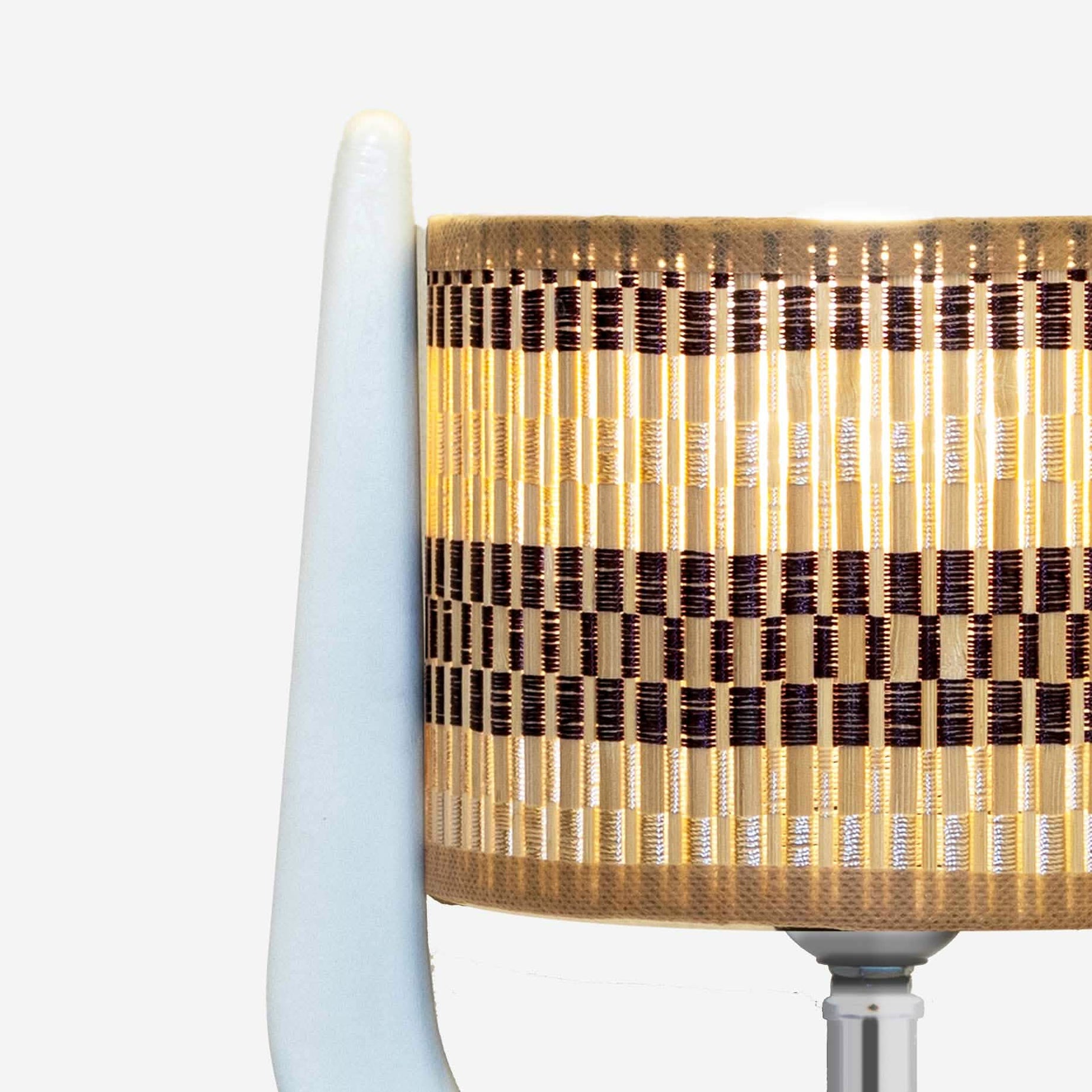 أباجورة خشب زان، 20*25 سم