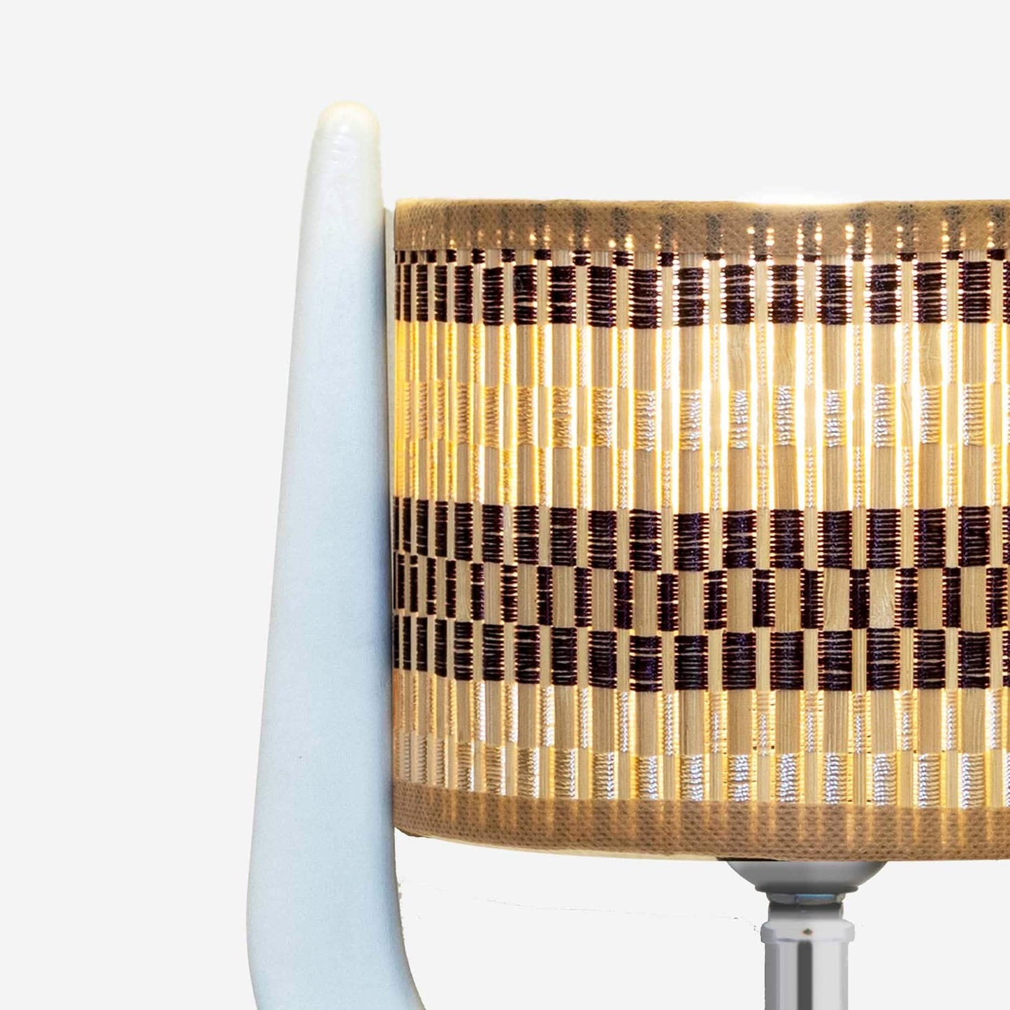 أباجورة خشب زان، 20*25 سم