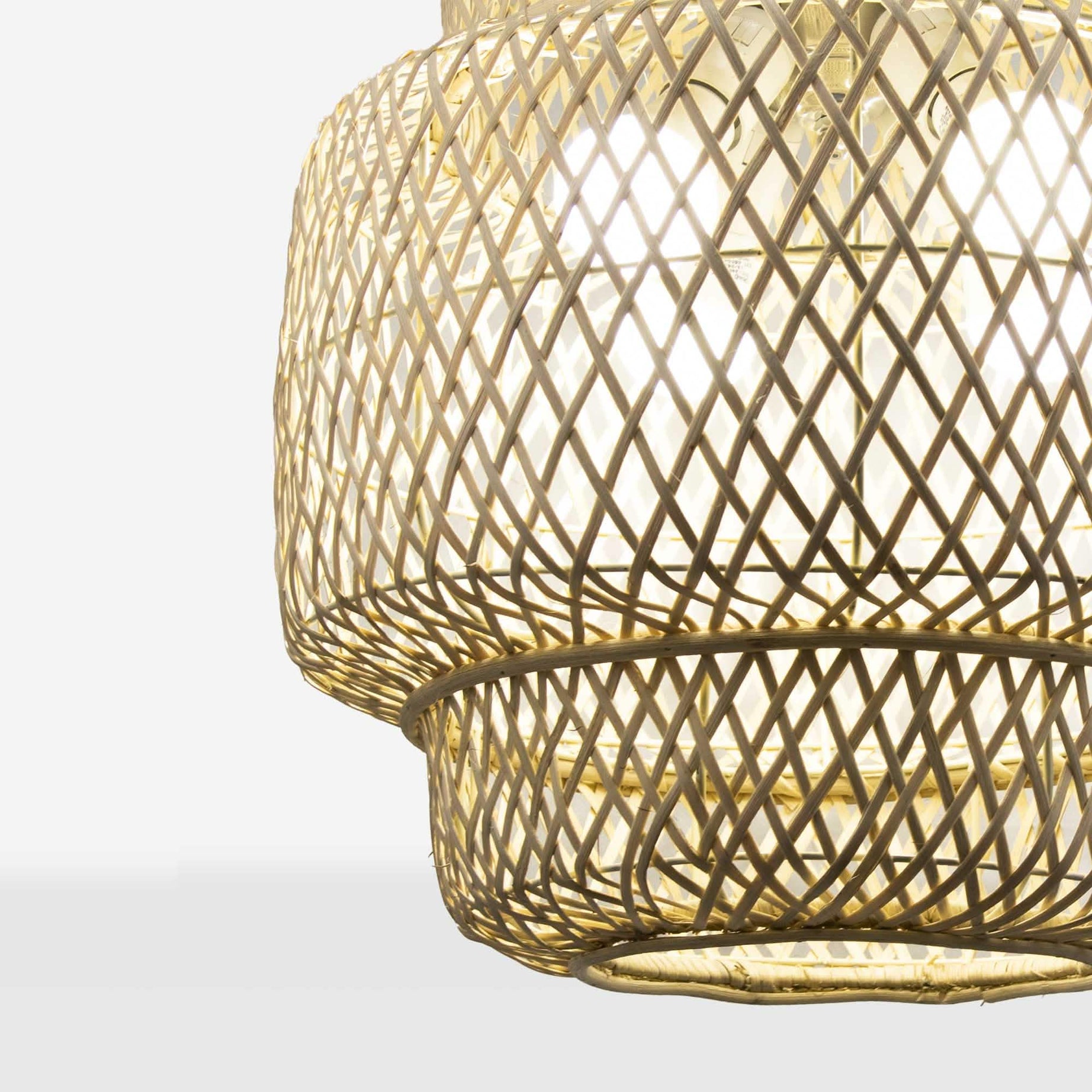 نجفة خيزران، 55*75 سم