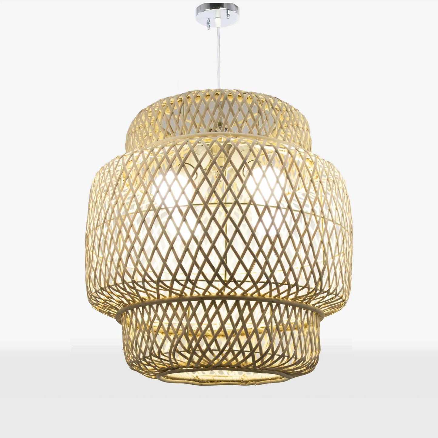 نجفة خيزران، 55*75 سم