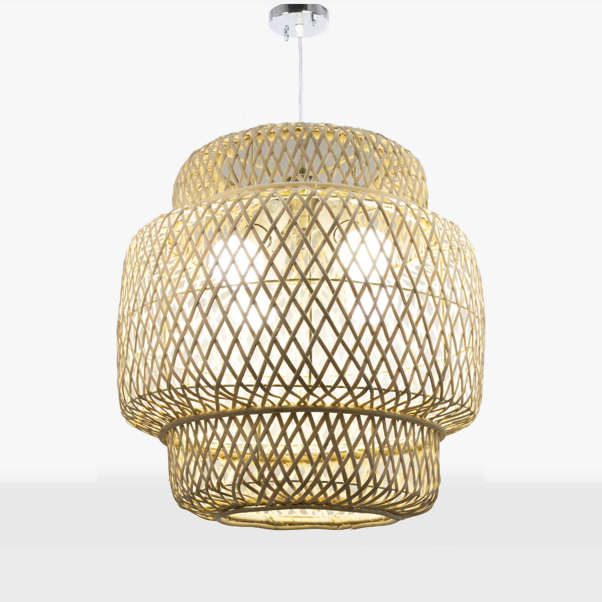 نجفة خيزران، 55*75 سم