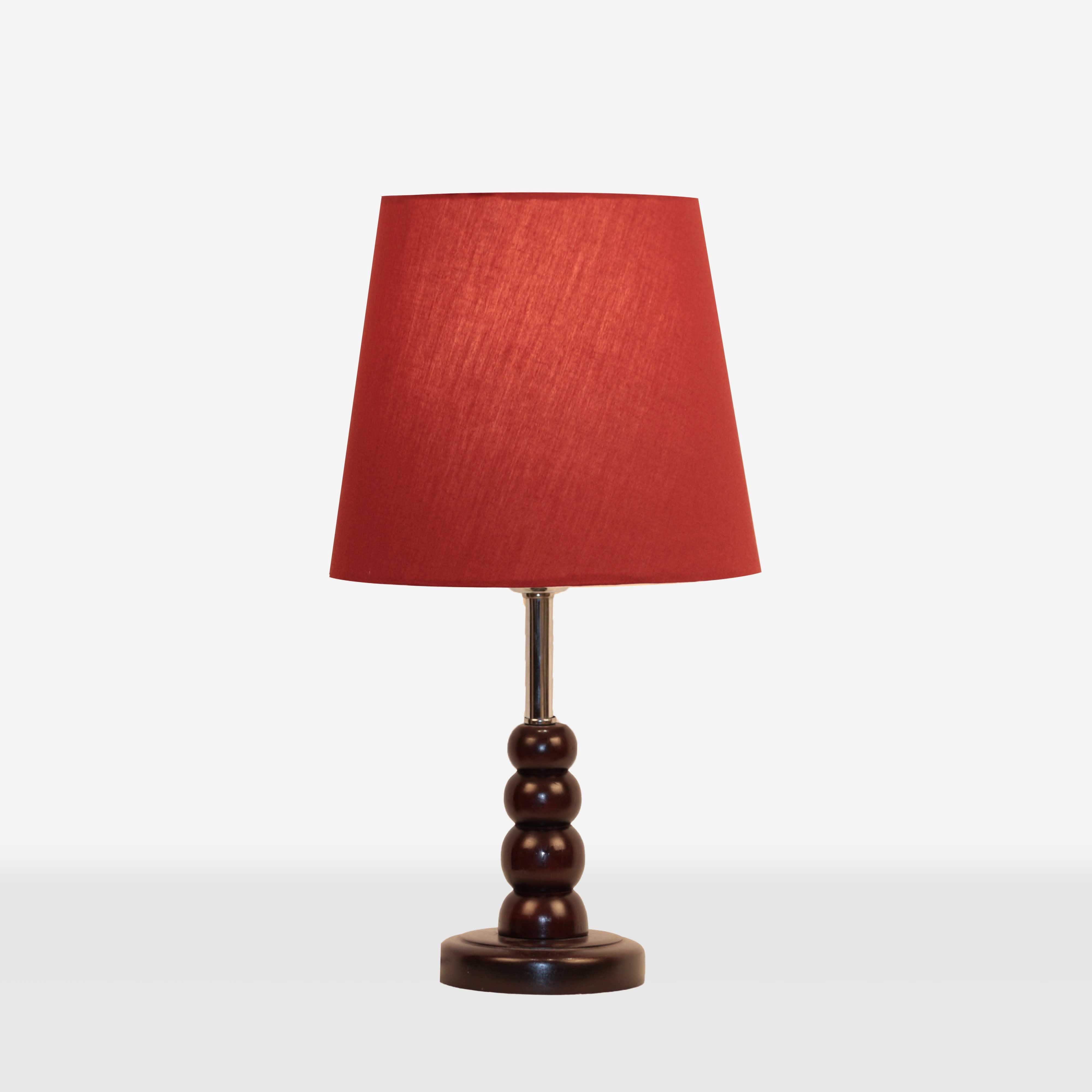 أباجورة خشب زان، 23*45 سم