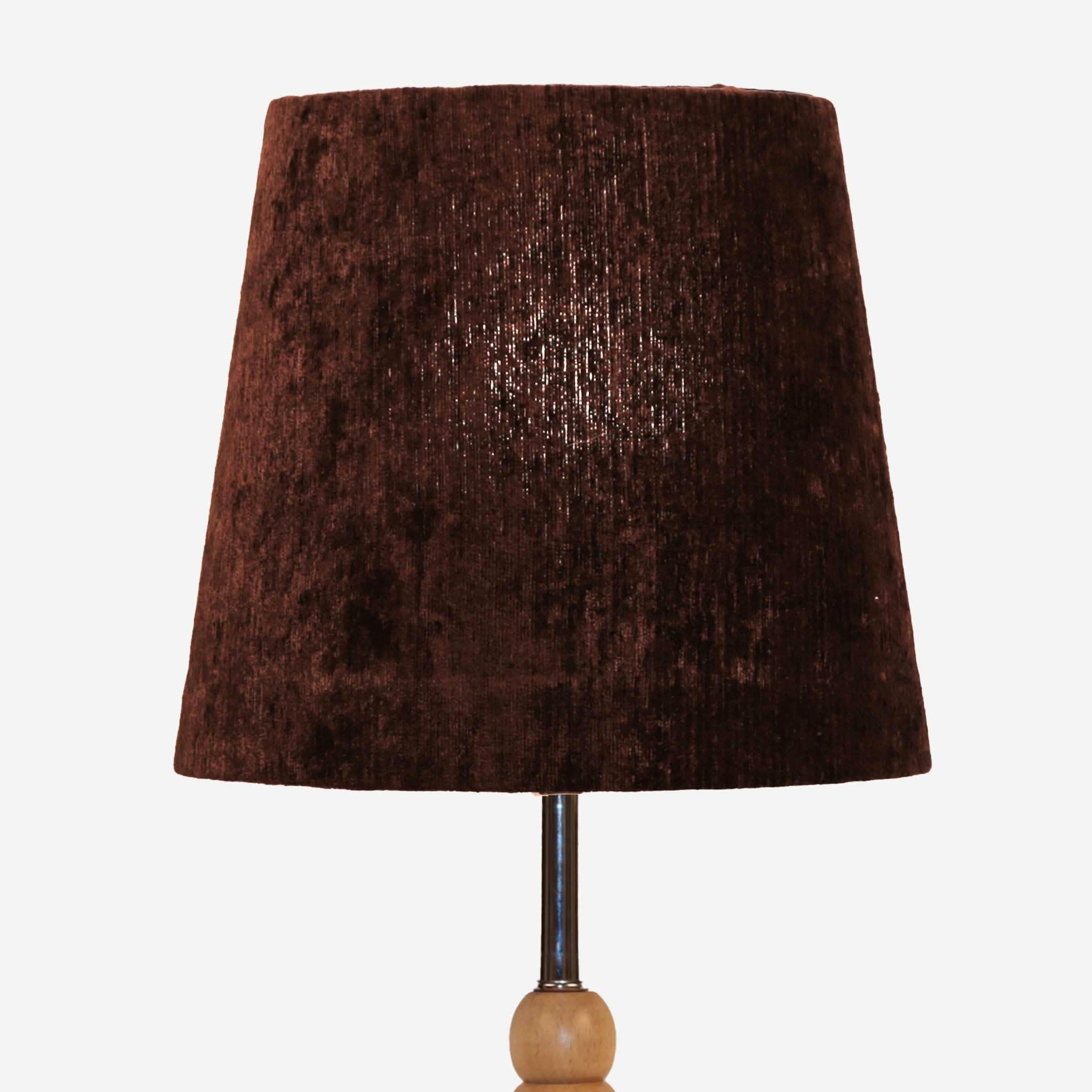 أباجورة خشب زان، 23*45 سم