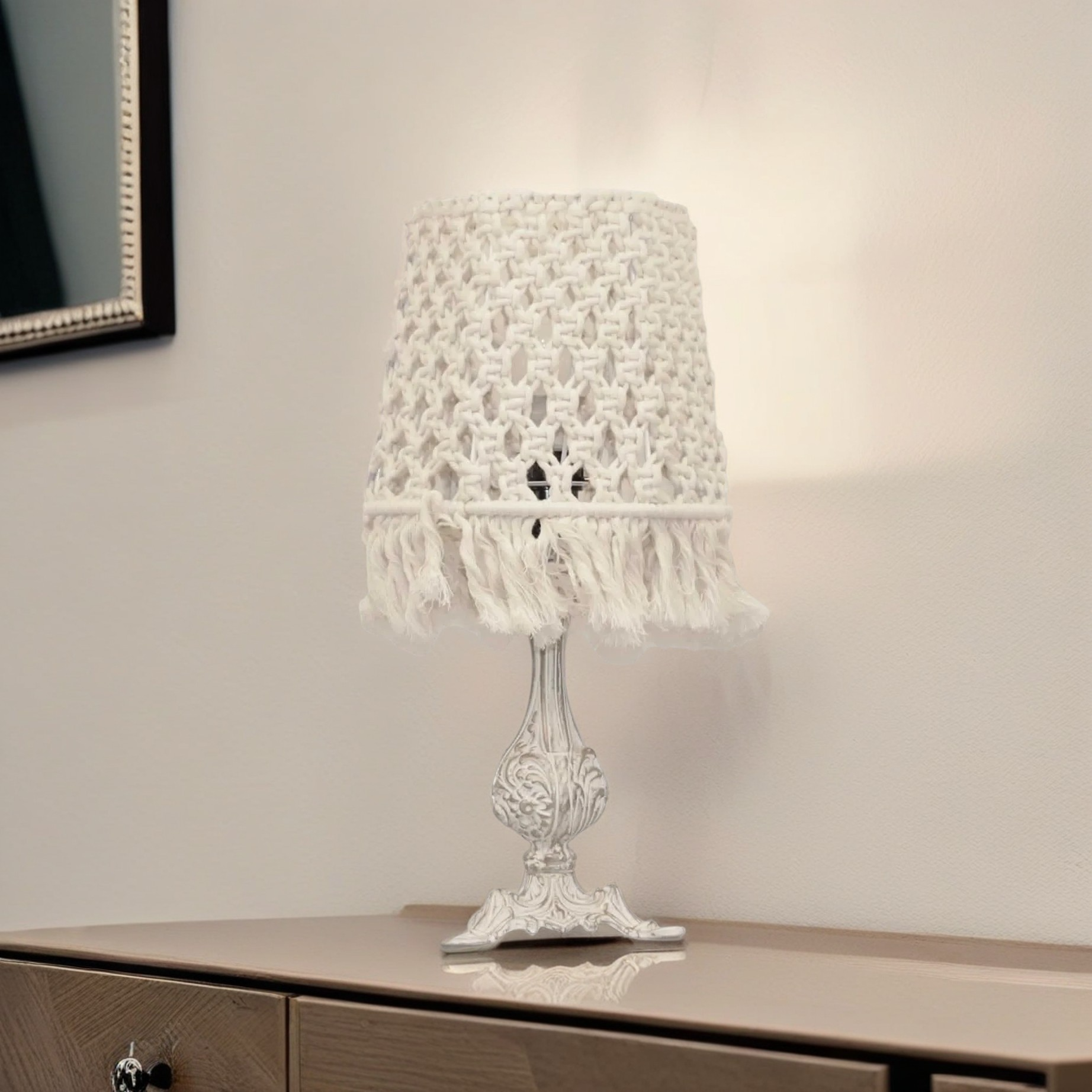 أباجورة ألمنيوم، 23*45 سم