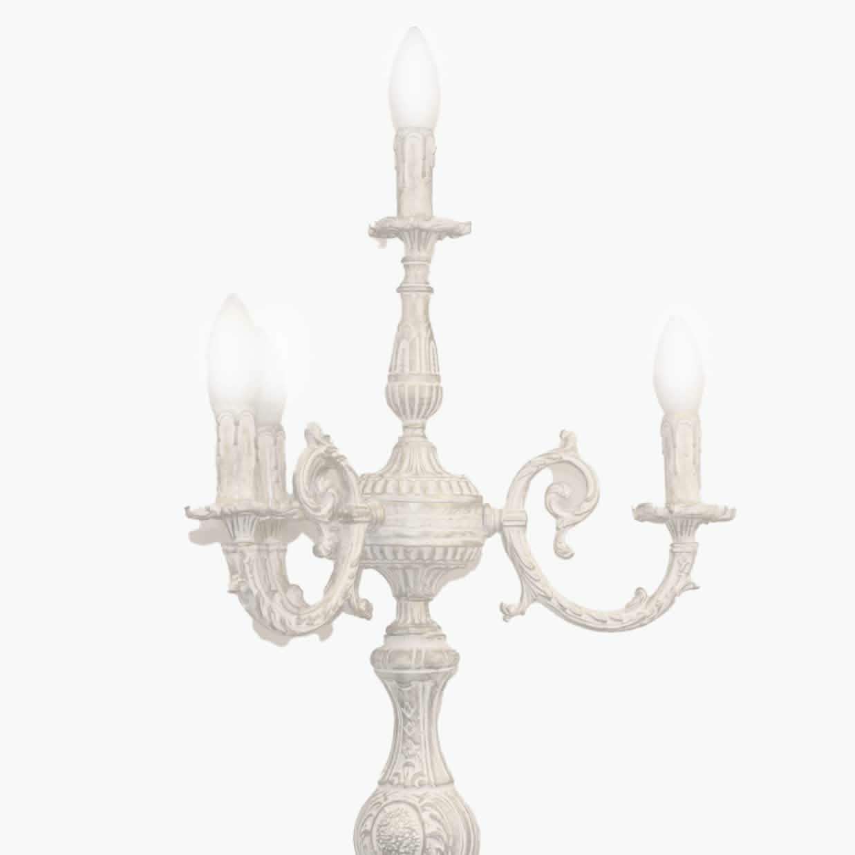 أباجورة ألمنيوم، 35*60 سم