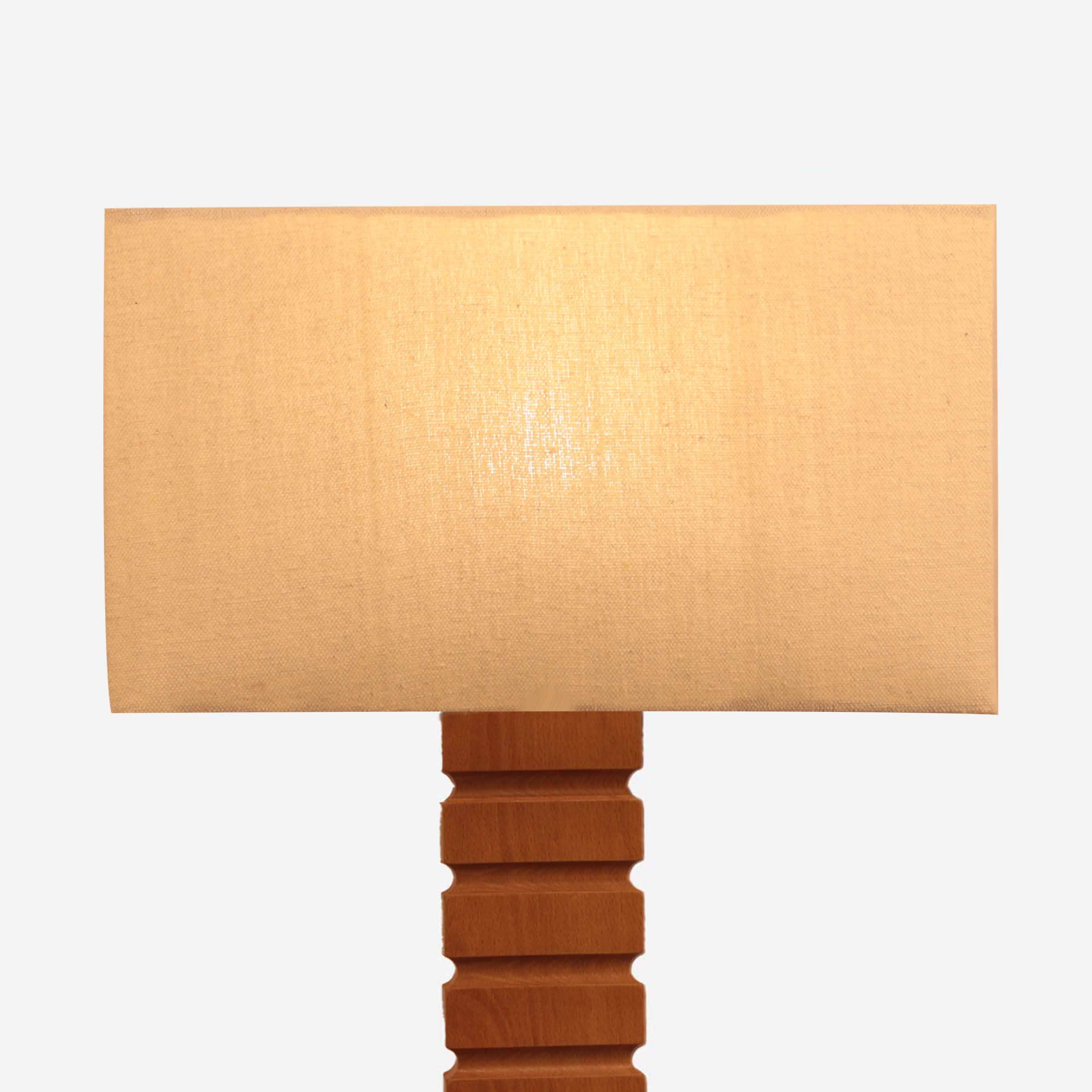 أباجورة خشب زان، 40*65 سم