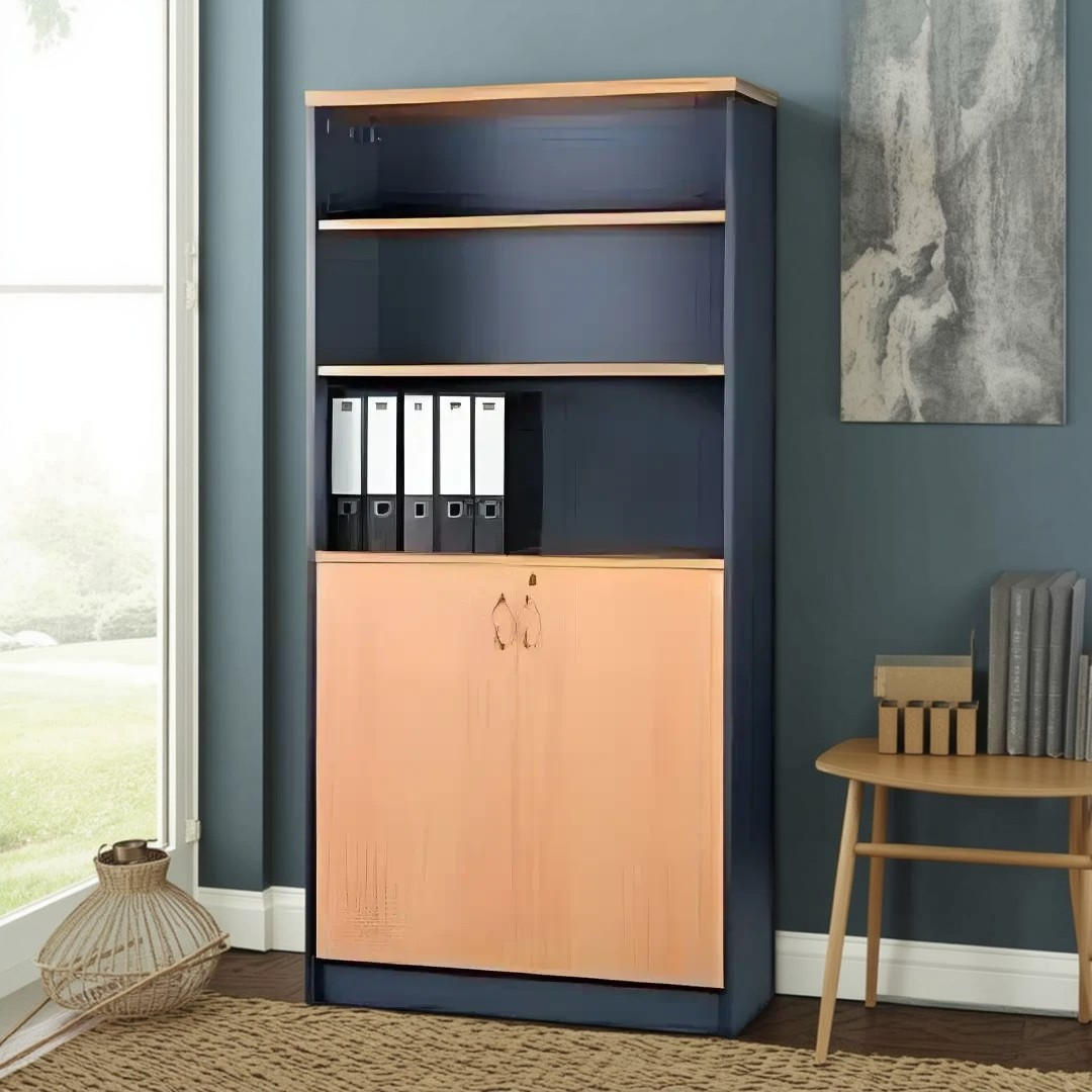وحدة تخزين مكتبية خشب ام دي اف، 80*40*160 سم